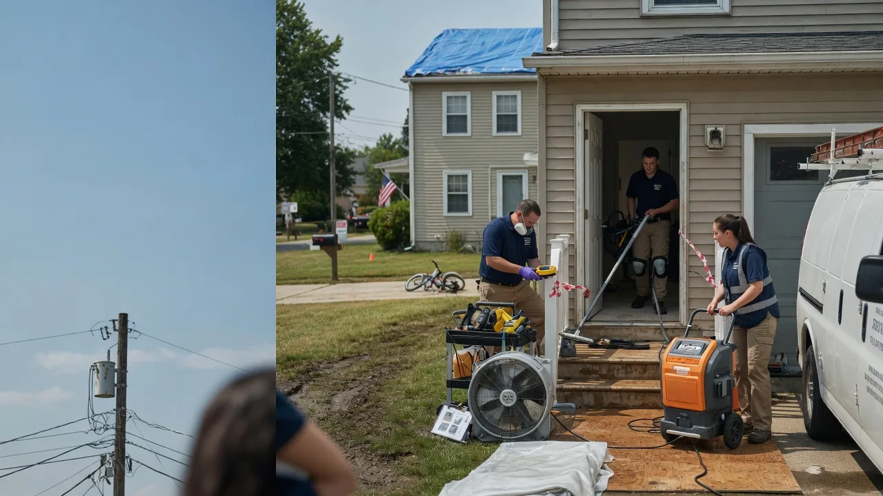Water Damage Repair in Danforth, ME near me
